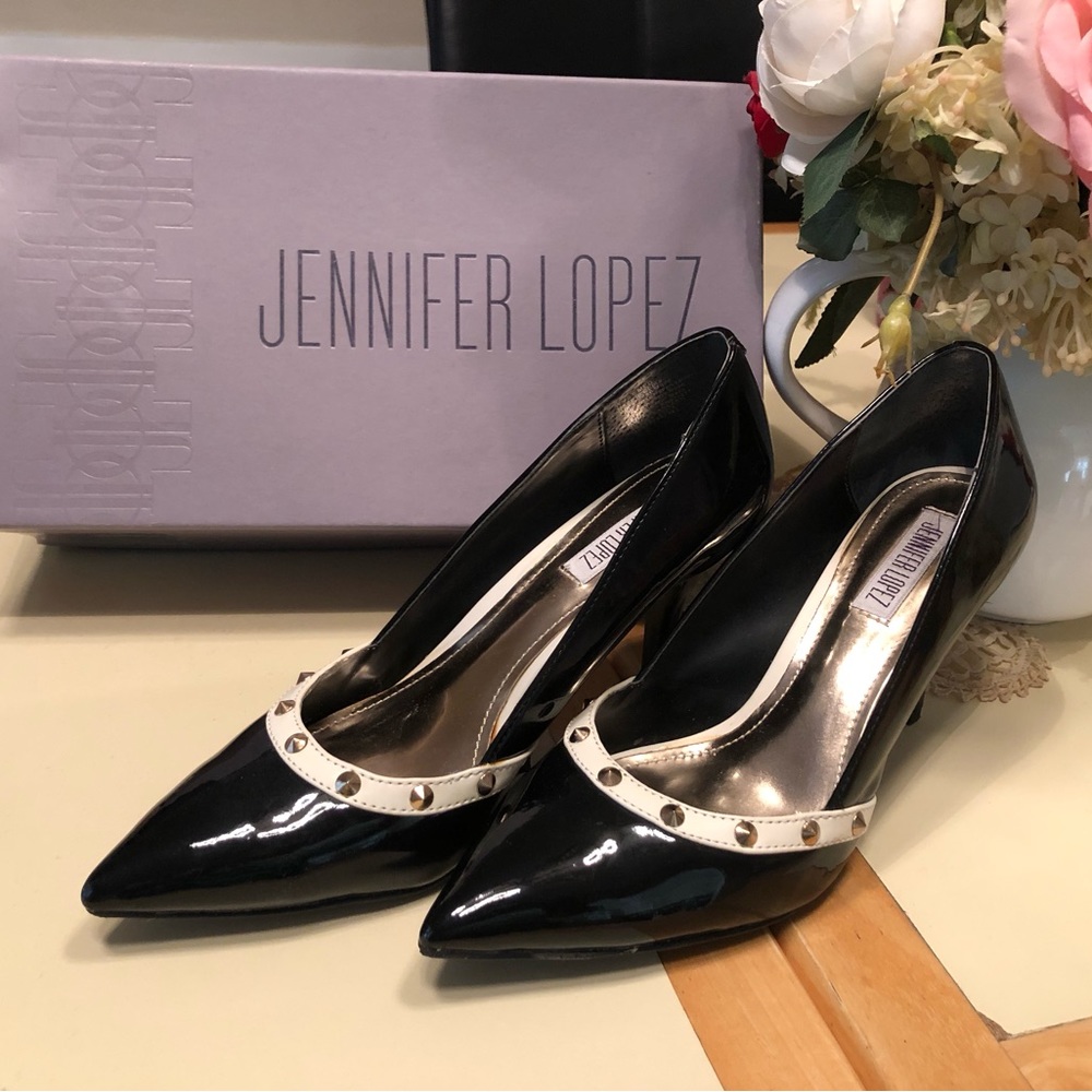 Jennifer Lopez Black Heels